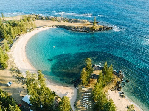 Norfolk Island aerial